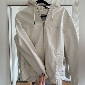 Gap Men’s Hooded Canvas Jacket, Size XS